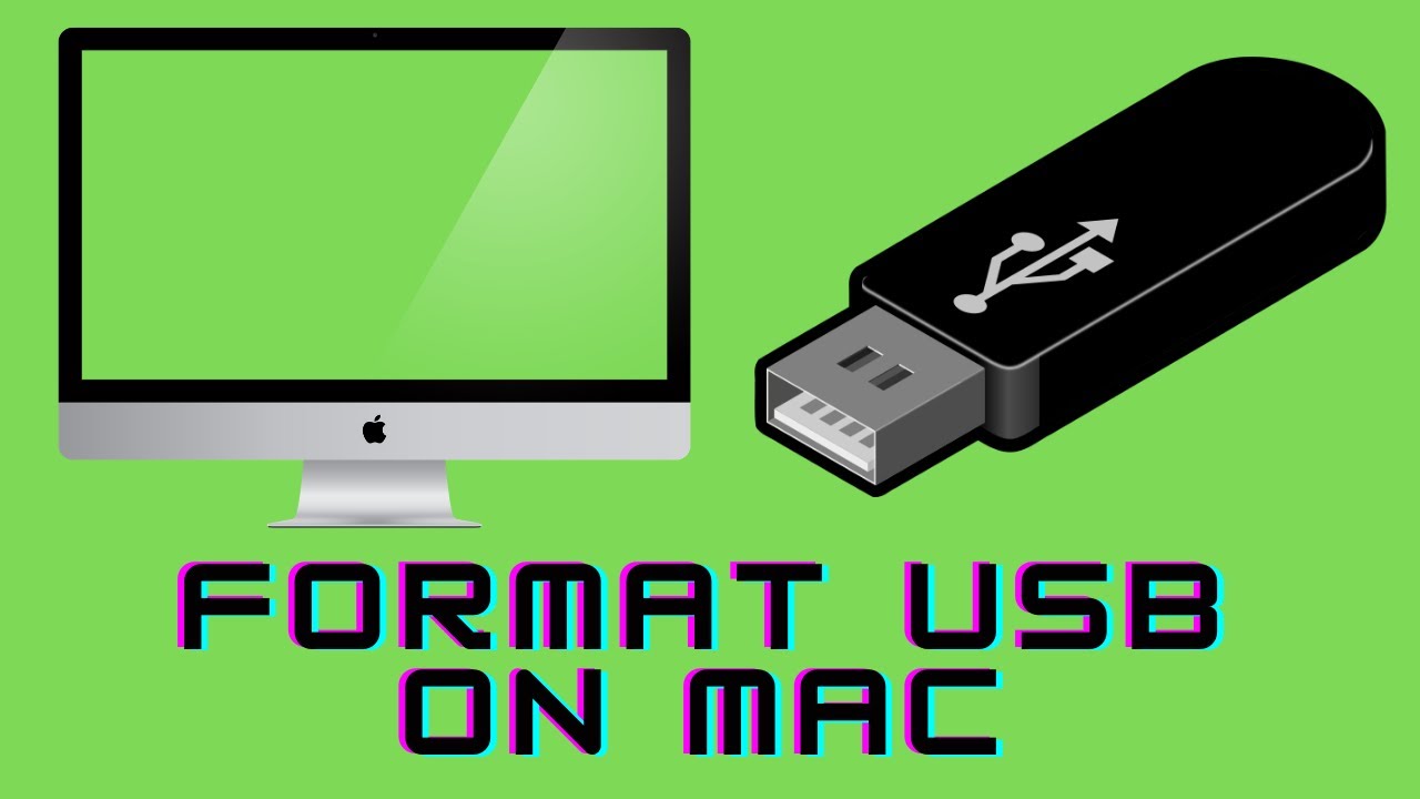 formatting a usb d4ive in mac for windows